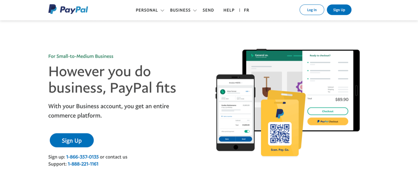 paypal web