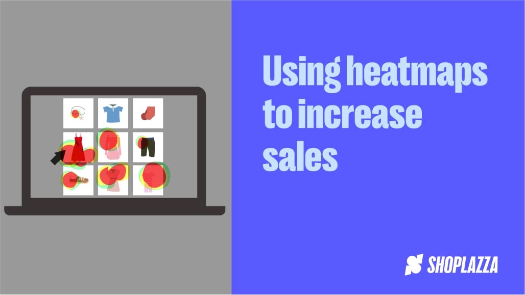 Cover image shows the words, Using heatmaps to increase sales.